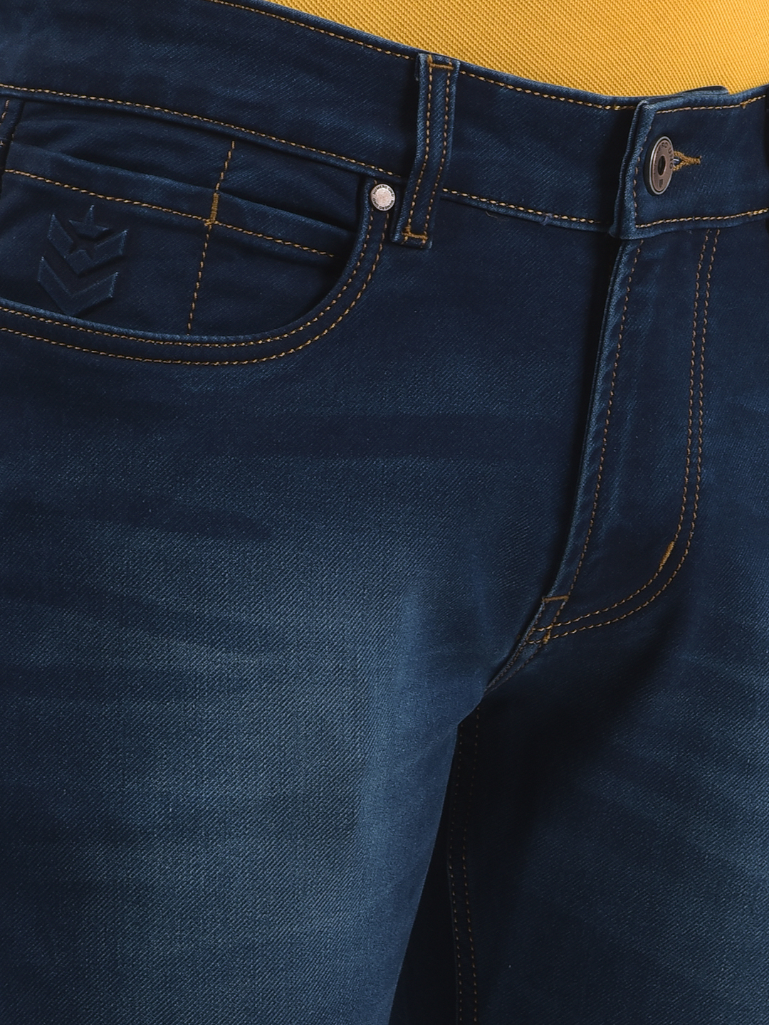 Numero Uno Men Dark Wash Skinny Fit Jeans